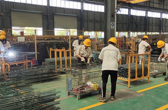 南昌市政建設集團一體化預制井蓋生產(chǎn)工藝流程