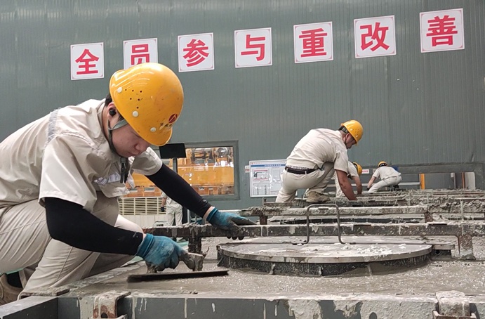 南昌市政建設集團一體化預制井蓋生產(chǎn)工藝流程