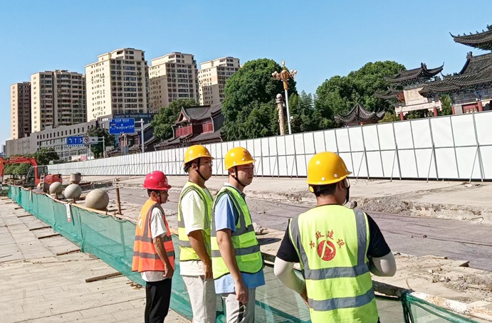 南昌市政建設(shè)各在建項(xiàng)目開(kāi)展安全隱患大排查