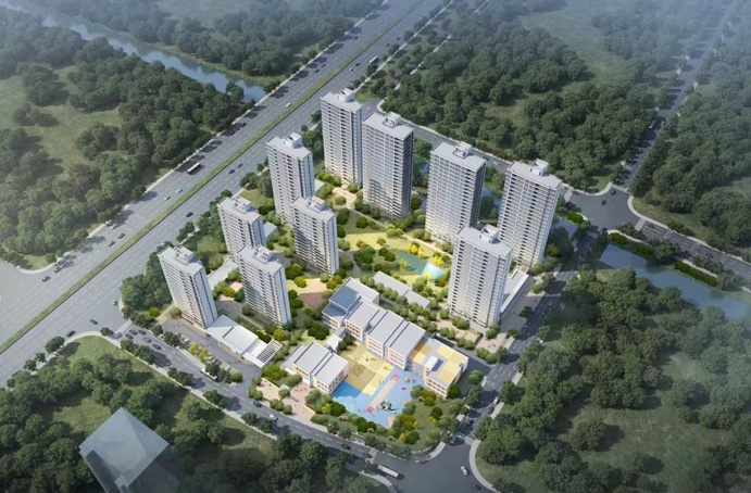 南昌市政建設(shè)集團(tuán)杭政儲出(2023)4號地塊項目正式奠基開工