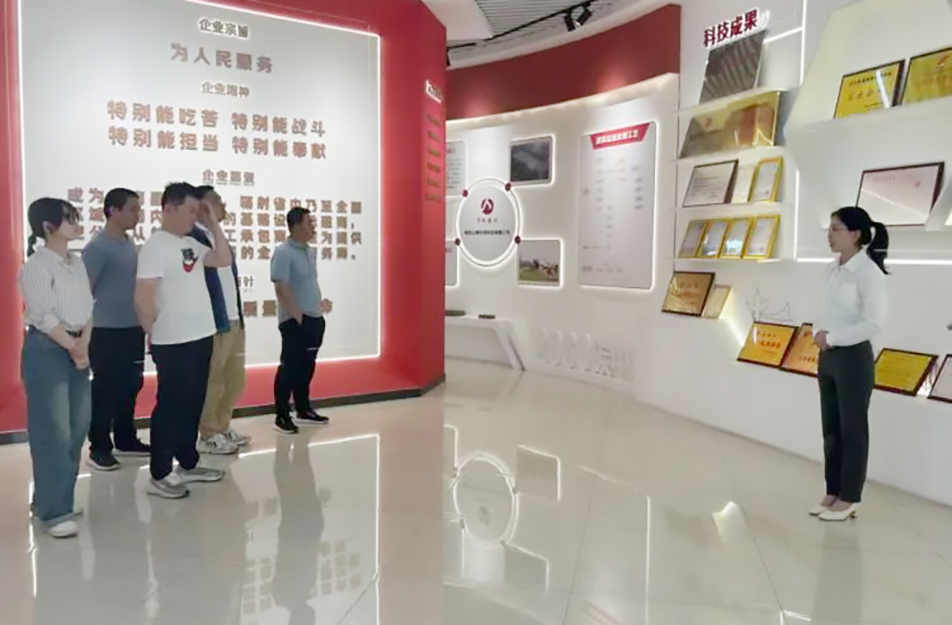 南昌市政建設(shè)集團(tuán)開展“重溫奮斗史，啟航新征程”企業(yè)展廳講解活動
